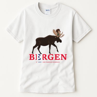 Norway Elk Troll Myths Flag Mountain Travel Tall T-Shirt