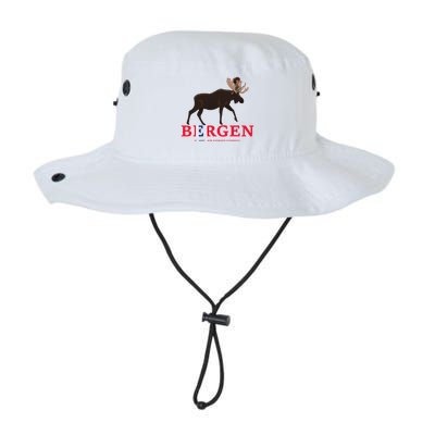 Norway Elk Troll Myths Flag Mountain Travel Bucket Hat