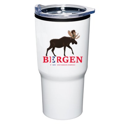 Norway Elk Troll Myths Flag Mountain Travel Tumbler