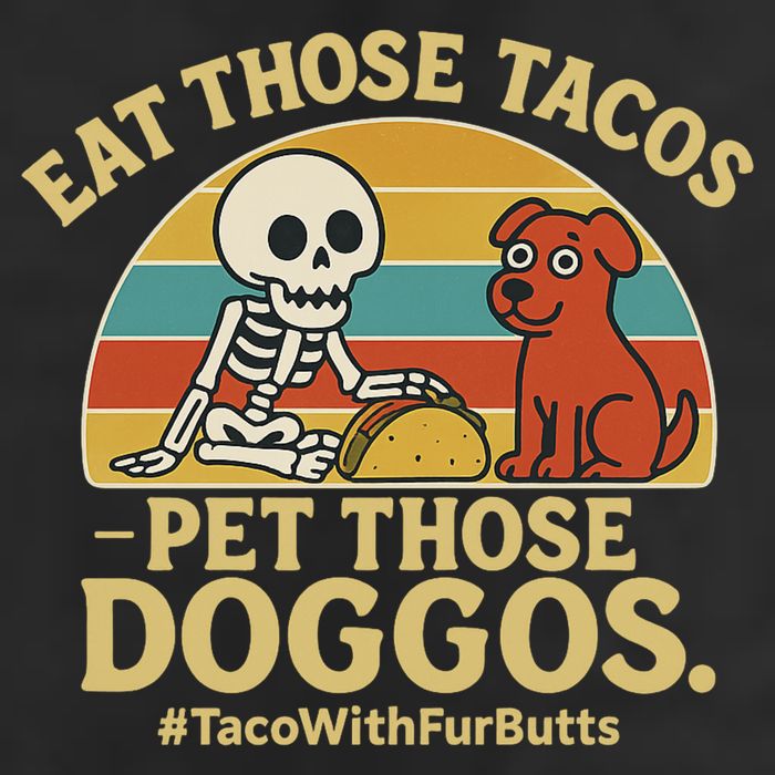Nice Eat Those Tacos Pet Those Doggos #TacosWillfburts Skeleton Dog Adult Drive Performance Visor