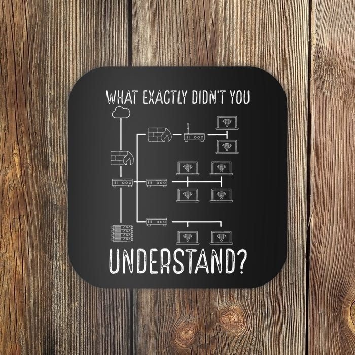 Network Engineer Tool Funny Network Engineering Coaster
