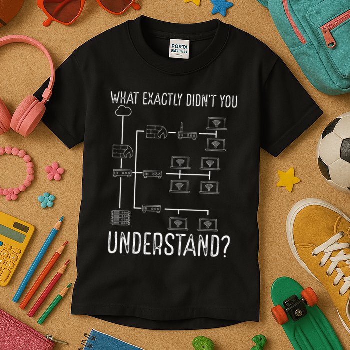 Network Engineer Tool Funny Network Engineering Kids T-Shirt