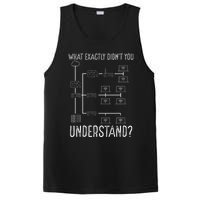 Network Engineer Tool Funny Network Engineering PosiCharge Competitor Tank