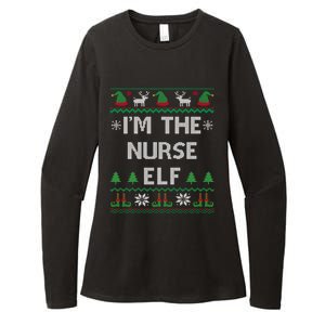 Nurse Elf Ugly Christmas Great Gift Womens CVC Long Sleeve Shirt