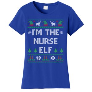 Nurse Elf Ugly Christmas Great Gift Women's T-Shirt