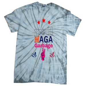 November Election Vote Proud Maga Garbage Supporter Trump Tie-Dye T-Shirt