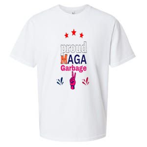 November Election Vote Proud Maga Garbage Supporter Trump Sueded Cloud Jersey T-Shirt