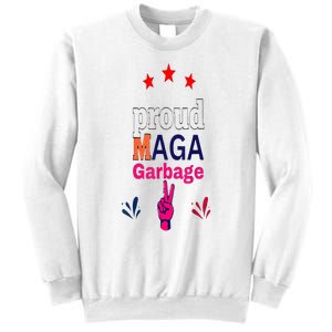 November Election Vote Proud Maga Garbage Supporter Trump Sweatshirt