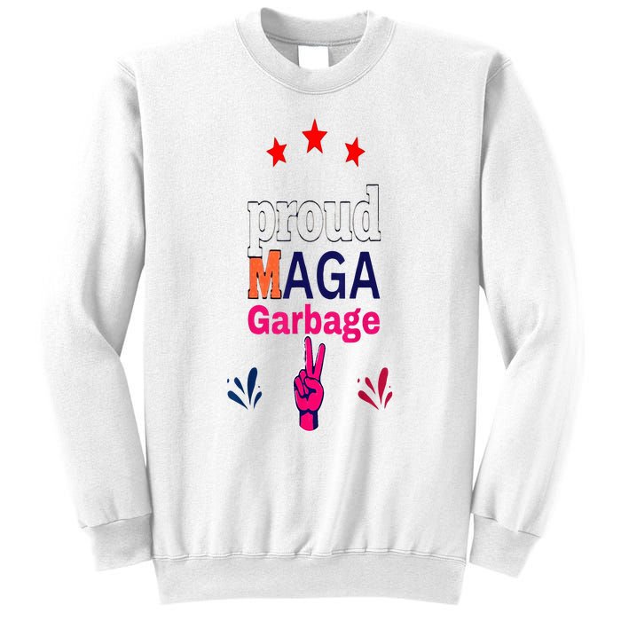 November Election Vote Proud Maga Garbage Supporter Trump Sweatshirt