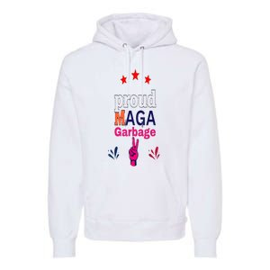 November Election Vote Proud Maga Garbage Supporter Trump Premium Hoodie