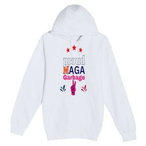 November Election Vote Proud Maga Garbage Supporter Trump Premium Pullover Hoodie