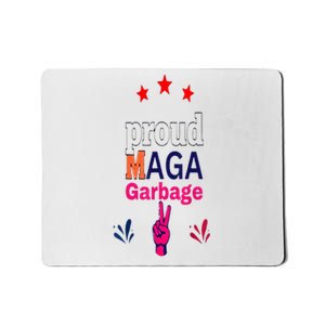 November Election Vote Proud Maga Garbage Supporter Trump Mousepad