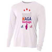 November Election Vote Proud Maga Garbage Supporter Trump Cooling Performance Long Sleeve Crew