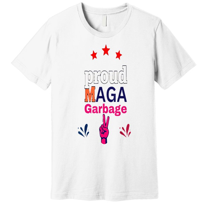 November Election Vote Proud Maga Garbage Supporter Trump Premium T-Shirt