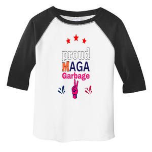 November Election Vote Proud Maga Garbage Supporter Trump Toddler Fine Jersey T-Shirt