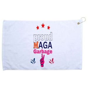 November Election Vote Proud Maga Garbage Supporter Trump Grommeted Golf Towel