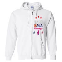 November Election Vote Proud Maga Garbage Supporter Trump Full Zip Hoodie