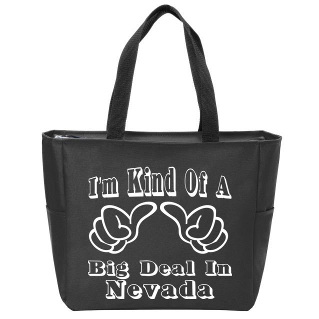 Nevada Big Deal Zip Tote Bag