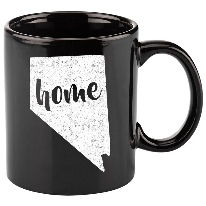 Nevada Home State 11oz C Handle Ceramic Mug