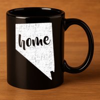 Nevada Home State 11oz C Handle Ceramic Mug