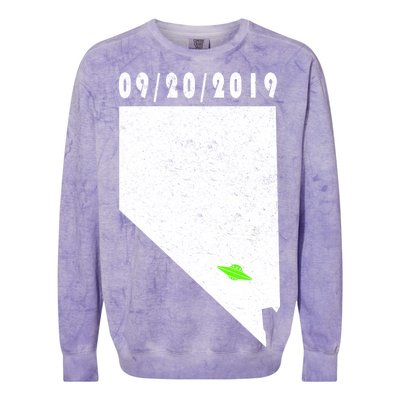 Nevada Storm Area 51 Colorblast Crewneck Sweatshirt