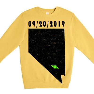 Nevada Storm Area 51 Premium Crewneck Sweatshirt