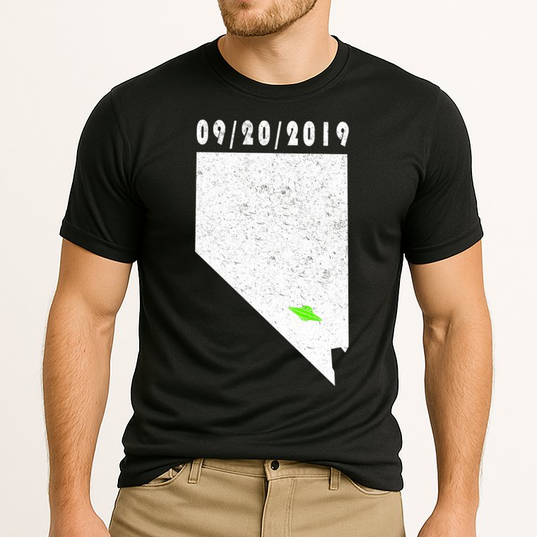 Nevada Storm Area 51 Cooling Performance Crew T-Shirt