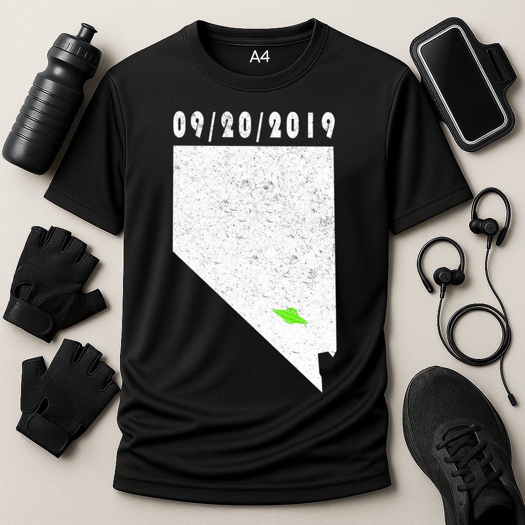 Nevada Storm Area 51 Cooling Performance Crew T-Shirt