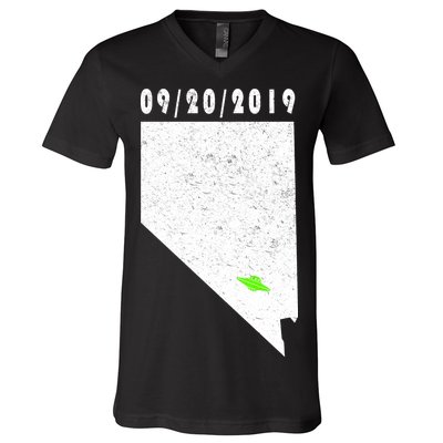 Nevada Storm Area 51 V-Neck T-Shirt