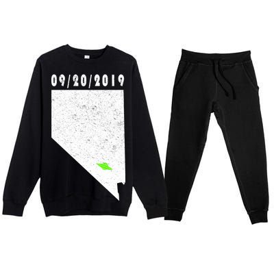 Nevada Storm Area 51 Premium Crewneck Sweatsuit Set