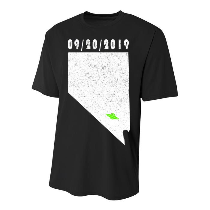 Nevada Storm Area 51 Youth Performance Sprint T-Shirt