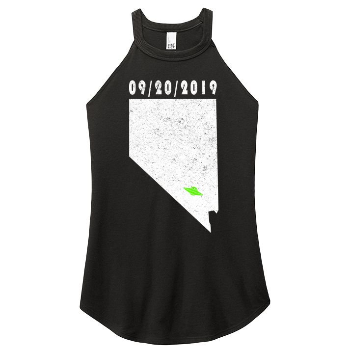 Nevada Storm Area 51 Women's Perfect Tri Rocker Tank