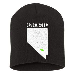 Nevada Storm Area 51 Short Acrylic Beanie