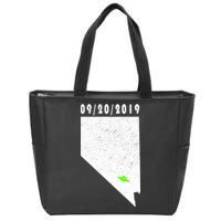 Nevada Storm Area 51 Zip Tote Bag