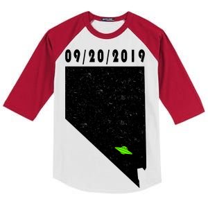 Nevada Storm Area 51 Kids Colorblock Raglan Jersey