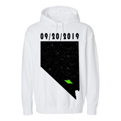 Nevada Storm Area 51 Garment-Dyed Fleece Hoodie