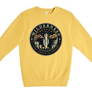 Nevada Wilderness Silver State Premium Crewneck Sweatshirt