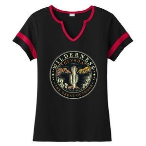 Nevada Wilderness Silver State Ladies Halftime Notch Neck Tee