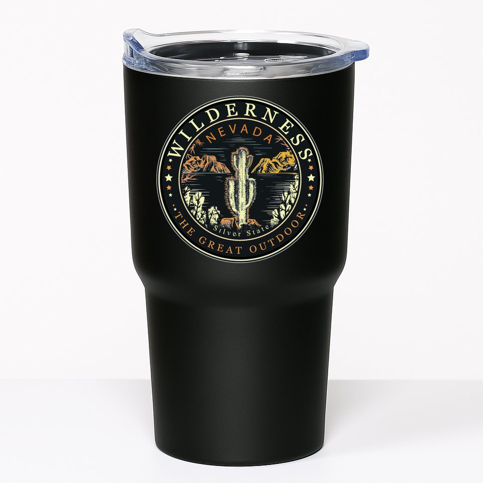 Nevada Wilderness Silver State Tumbler