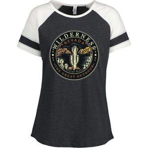 Nevada Wilderness Silver State Enza Ladies Jersey Colorblock Tee