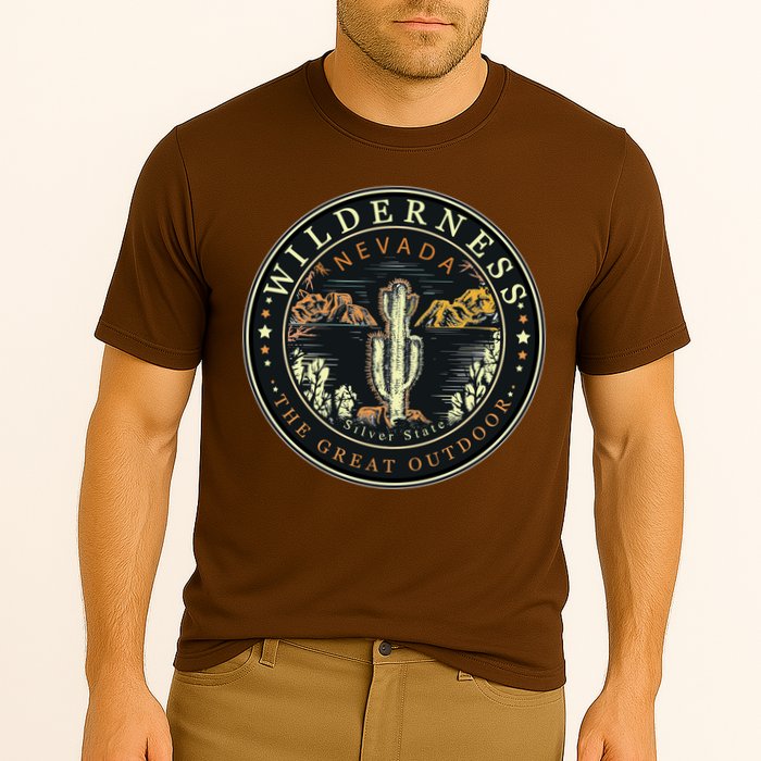 Nevada Wilderness Silver State Cooling Performance Crew T-Shirt