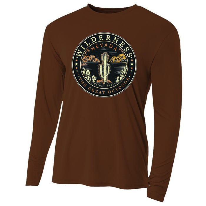 Nevada Wilderness Silver State Cooling Performance Long Sleeve Crew