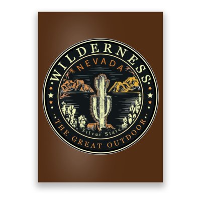 Nevada Wilderness Silver State Poster