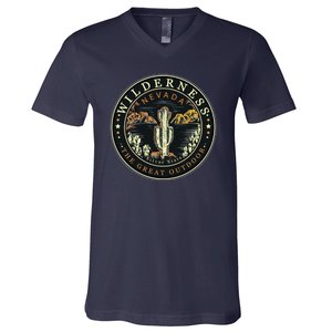 Nevada Wilderness Silver State V-Neck T-Shirt