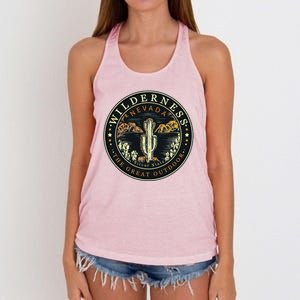 Nevada Wilderness Silver State Women's Knotted Racerback Tank