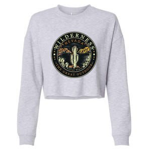 Nevada Wilderness Silver State Cropped Pullover Crew