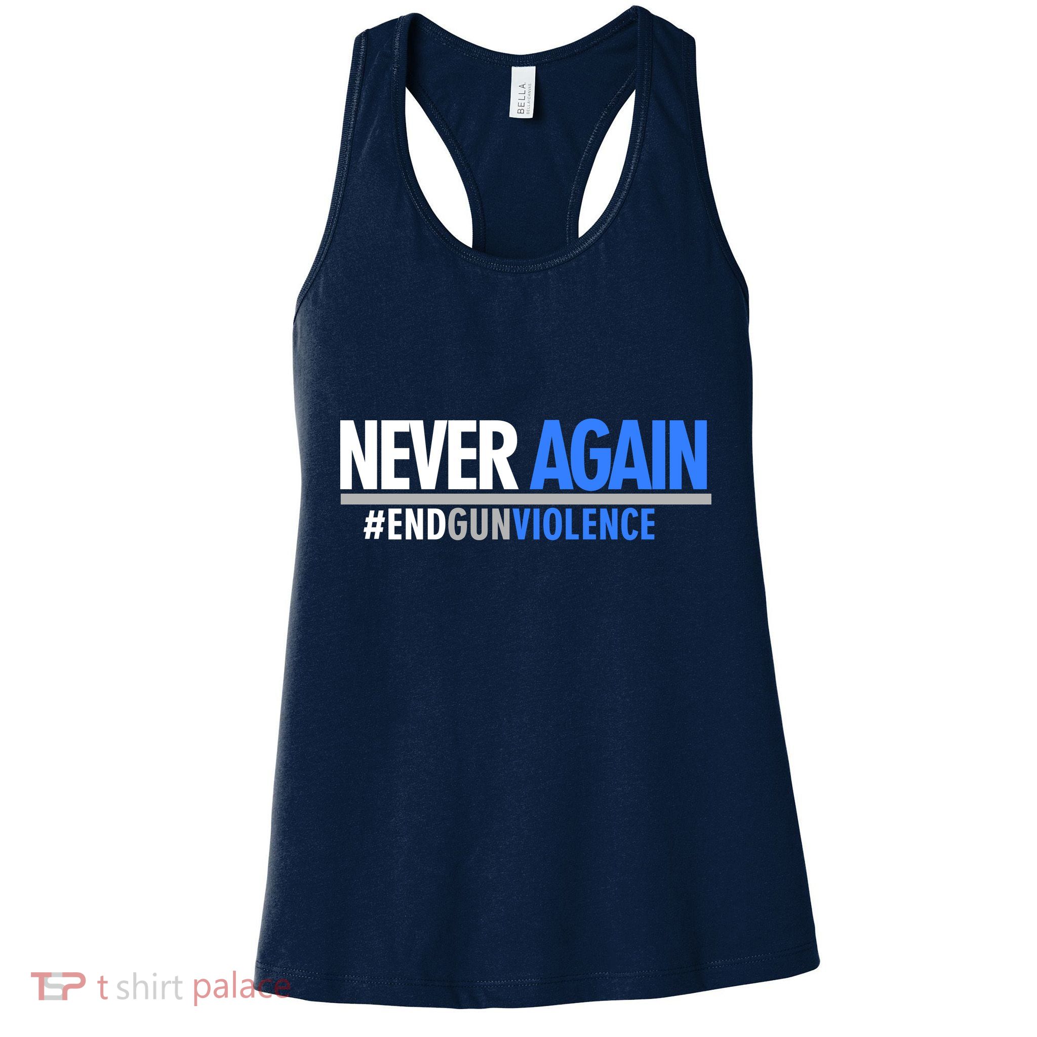 Never Again End Gun Violence Womens Tank Top