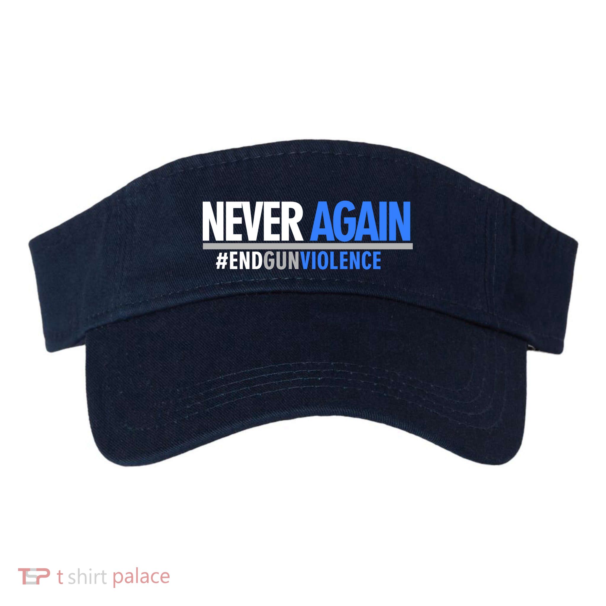 Never Again End Gun Violence Visor