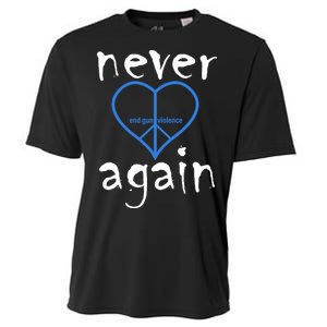 Never Again End Gun Violence Tribute Cooling Performance Crew T-Shirt