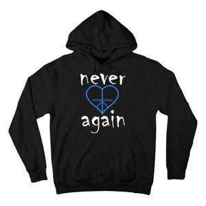 Never Again End Gun Violence Tribute Tall Hoodie